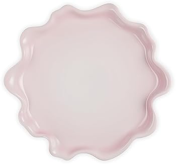 Le Creuset Stoneware Iris Collection Serving Platter, 14 inch - Shell Pink