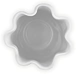 Le Creuset White Stoneware Iris Vase, 12 Inch - Elegant Home Decor