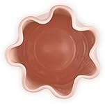 Le Creuset Stoneware Iris Vase 12-Inch Peche - Elegant Home Decor
