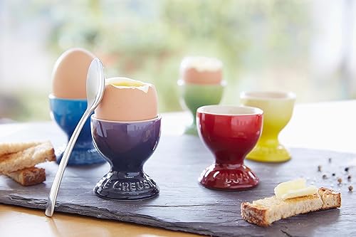 LE CREUSET 2" STONEWARE EGG CUP IN FLAME COLOR