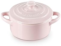 Le Creuset 8oz Mini Round Cocotte in Shallot Stoneware