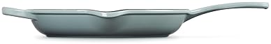 Le Creuset 10.25" Enameled Cast Iron Skillet, Sea Salt Finish - 1.75 qt.