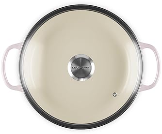 Le Creuset 2.25 qt. Signature Round Braiser with Glass Lid in Shallot