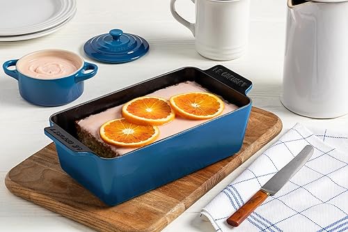 Le Creuset 2qt. Enameled Cast Iron Signature Loaf Pan in Peche Color