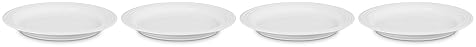 Le Creuset Stoneware Dinner Plates Set of 4 - 10.5" White