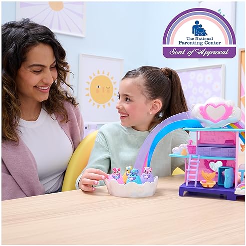 Spin Master Hatchimals Alive Hatchi-Nursery Playset Toy | Self-Hatching Eggs, 4 Mini Figures, 13 Accessories | Kids Toys Ages 3+