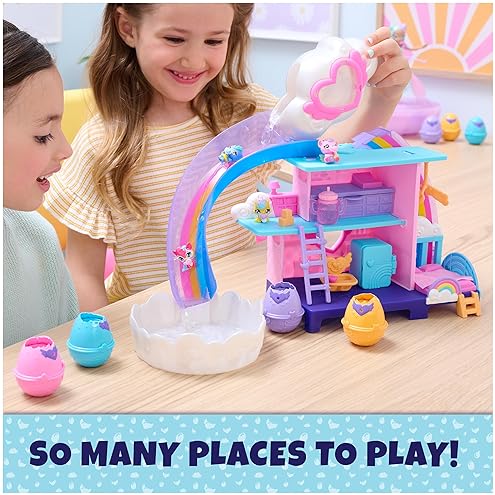 Spin Master Hatchimals Alive Hatchi-Nursery Playset Toy | Self-Hatching Eggs, 4 Mini Figures, 13 Accessories | Kids Toys Ages 3+