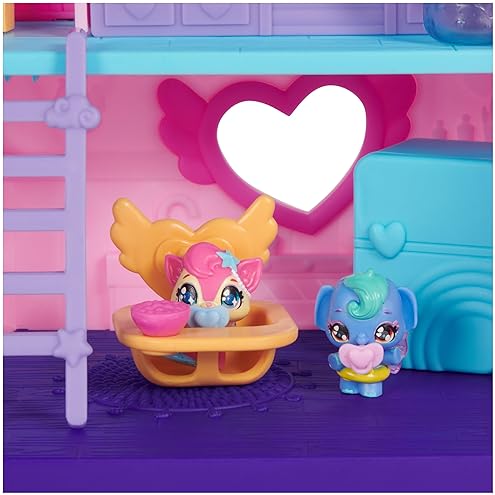 Spin Master Hatchimals Alive Hatchi-Nursery Playset Toy | Self-Hatching Eggs, 4 Mini Figures, 13 Accessories | Kids Toys Ages 3+
