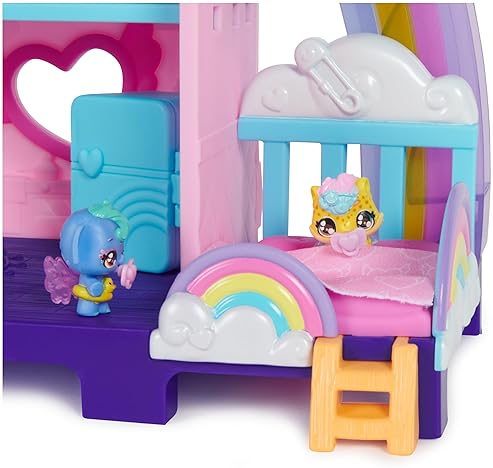 Spin Master Hatchimals Alive Hatchi-Nursery Playset Toy | Self-Hatching Eggs, 4 Mini Figures, 13 Accessories | Kids Toys Ages 3+