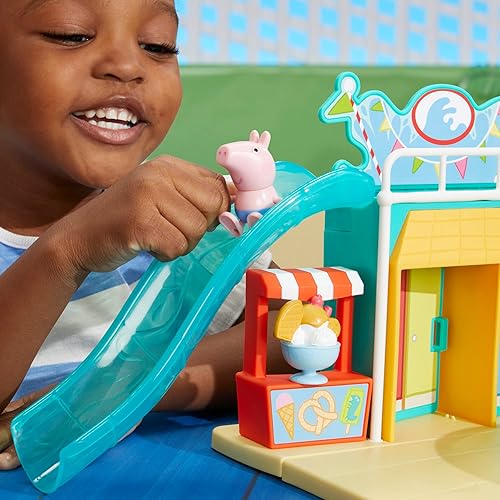 Hasbro Peppa Pig Waterpark Playset | 2 Figures | Preschool Toys for 3+ Kids