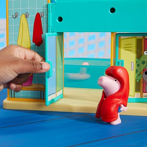 Hasbro Peppa Pig Waterpark Playset | 2 Figures | Preschool Toys for 3+ Kids