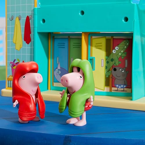 Hasbro Peppa Pig Waterpark Playset | 2 Figures | Preschool Toys for 3+ Kids