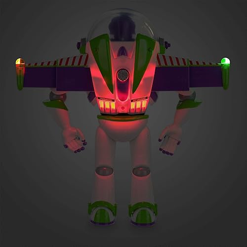 Disney Buzz Lightyear Interactive Talking Action Figure - Toy Story Character with 10+ Phrases, Interacts with Other Toys