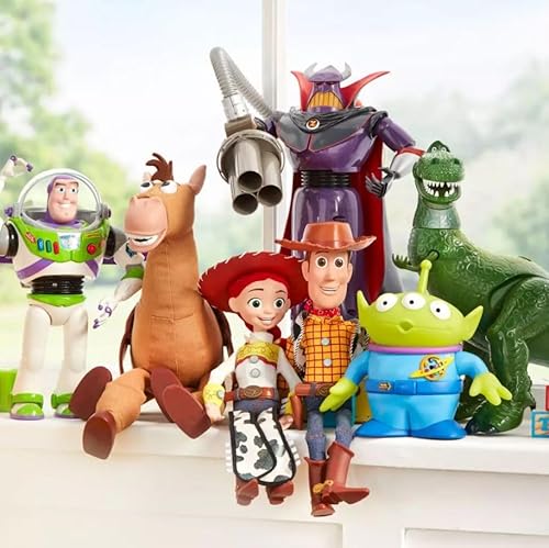 Disney Buzz Lightyear Interactive Talking Action Figure - Toy Story Character with 10+ Phrases, Interacts with Other Toys
