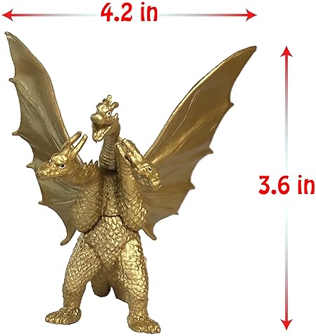 GODZILLA VS KONG ACTION FIGURE SET OF 10, MOVABLE JOINTS, MONSTERS PLAYSETS - BIRTHDAY CAKE TOPPERS