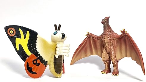 GODZILLA VS KONG ACTION FIGURE SET OF 10, MOVABLE JOINTS, MONSTERS PLAYSETS - BIRTHDAY CAKE TOPPERS