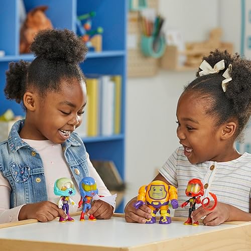 Marvel Web-Spinners Action Figures 4-Pack with Accessories, Super Hero Toys for Kids 3+ (Amazon Exclusive)