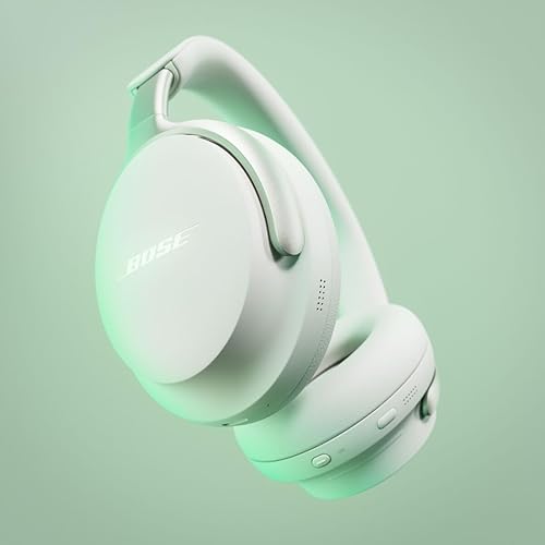 Bose QuietComfort Ultra Bluetooth Headphones | Wireless Over-Ear Noise Cancelling Headphones with Mic | 24-Hour Playtime | White Smoke