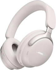 Bose QuietComfort Ultra Bluetooth Headphones | Wireless Over-Ear Noise Cancelling Headphones with Mic | 24-Hour Playtime | White Smoke