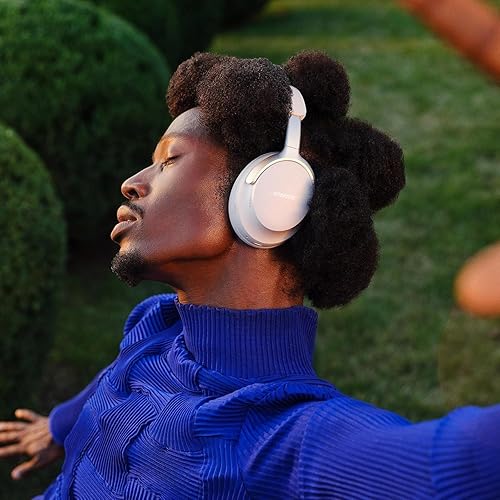 Bose QuietComfort Ultra Bluetooth Headphones | Wireless Over-Ear Noise Cancelling Headphones with Mic | 24-Hour Playtime | White Smoke