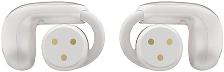 Bose Ultra Open Bluetooth Earbuds - True Wireless with OpenAudio, Comfortable Clip-On Design, Immersive Audio - White Smoke