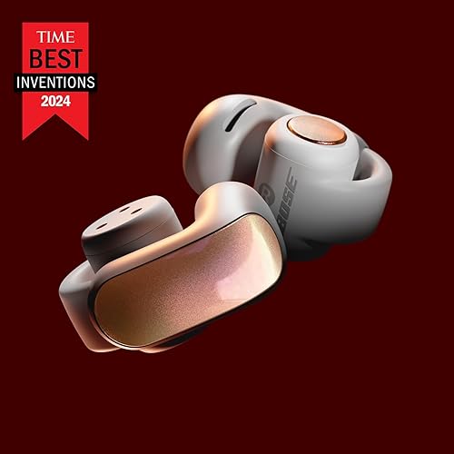 Bose Ultra Open Bluetooth Earbuds - True Wireless, OpenAudio, Clip On Design, Sunset Iridescent - Limited Edition