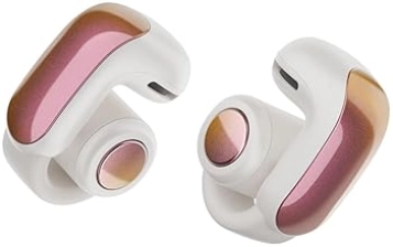 Bose Ultra Open Bluetooth Earbuds - True Wireless, OpenAudio, Clip On Design, Sunset Iridescent - Limited Edition