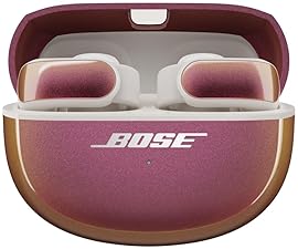 Bose Ultra Open Bluetooth Earbuds - True Wireless, OpenAudio, Clip On Design, Sunset Iridescent - Limited Edition