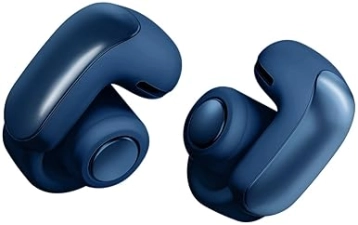 Bose Ultra Open Bluetooth Earbuds with OpenAudio, Clip On Design, Immersive Audio, 48 Hrs Playtime, Lunar Blue - Limited Edition