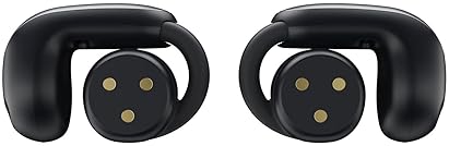 Bose Ultra Open Bluetooth Earbuds with OpenAudio, Clip On Design, Immersive Sound, 48 Hrs Playtime - Black