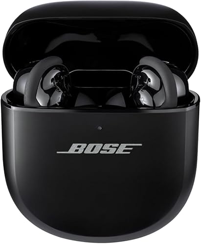 Bose QuietComfort Ultra Bluetooth Earbuds with Active Noise Cancellation and Spatial Audio, Black