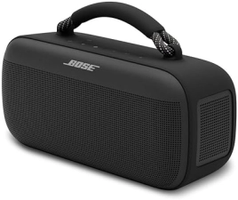 Bose SoundLink Max Portable Speaker - Large IP67 Waterproof Bluetooth Speaker - Up to 20 Hours Playtime - USB-C - 3.5mm AUX - Black
