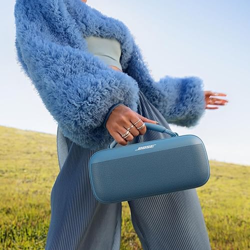 Bose SoundLink Max Portable Speaker - Large Waterproof Bluetooth Speaker, 20-Hour Playtime, USB-C, 3.5mm AUX Input - Blue Dusk