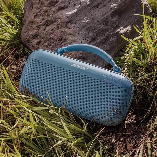 Bose SoundLink Max Portable Speaker - Large Waterproof Bluetooth Speaker, 20-Hour Playtime, USB-C, 3.5mm AUX Input - Blue Dusk