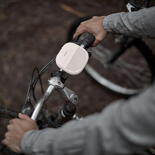 Bose SoundLink Micro Bluetooth Speaker - Small Waterproof Portable Speaker, White Smoke