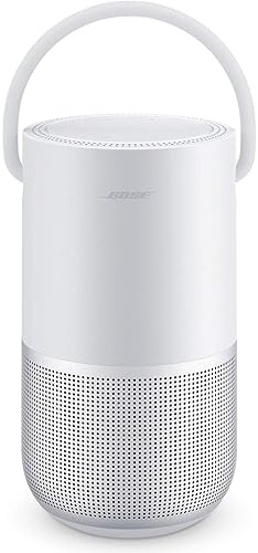 Bose Portable Smart Speaker with Alexa Voice Control, Silver