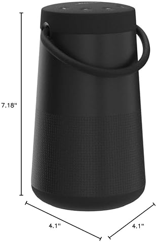 Bose SoundLink Revolve+ II Bluetooth Speaker - Portable, Water-Resistant, 360° Sound - Black