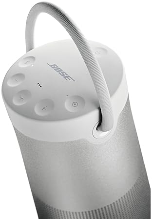 Bose SoundLink Revolve+ II Portable Bluetooth Speaker - 360° Sound, Water-Resistant, Silver