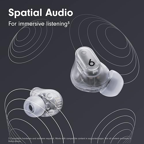 Apple Beats Studio Buds+ True Wireless Noise Cancelling Earbuds | Apple & Android Compatible | Sweat-Resistant Bluetooth Headphones