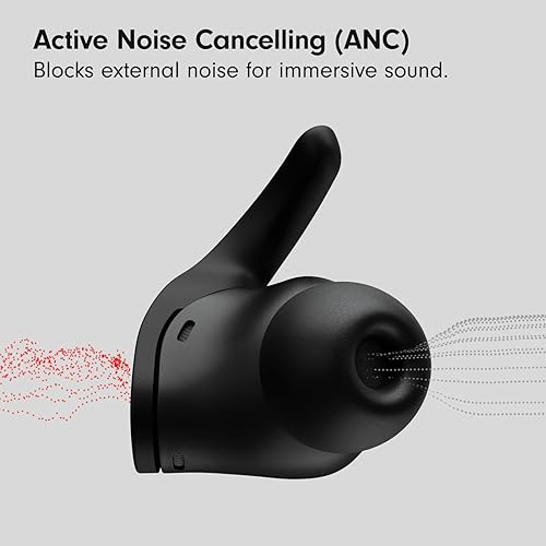 Apple Beats Fit Pro Wireless Noise Cancelling Earbuds with Apple H1 Chip - Apple & Android Compatible - Class 1 Bluetooth - 6 Hours Listening Time - Black