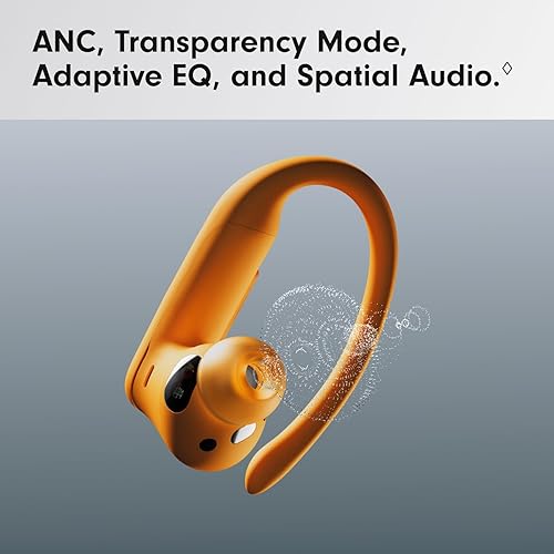 Beats Powerbeats Pro 2 Wireless Earbuds - Noise Cancelling, Heart Rate Monitor, 45H Battery, Electric Orange