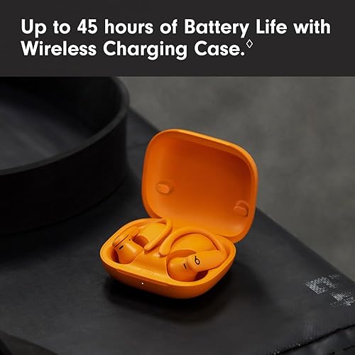 Beats Powerbeats Pro 2 Wireless Earbuds - Noise Cancelling, Heart Rate Monitor, 45H Battery, Electric Orange