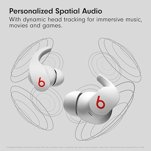 Apple Beats Fit Pro Wireless Noise Cancelling Earbuds with Apple H1 Chip, Bluetooth, Microphone - 6 Hour Battery - White