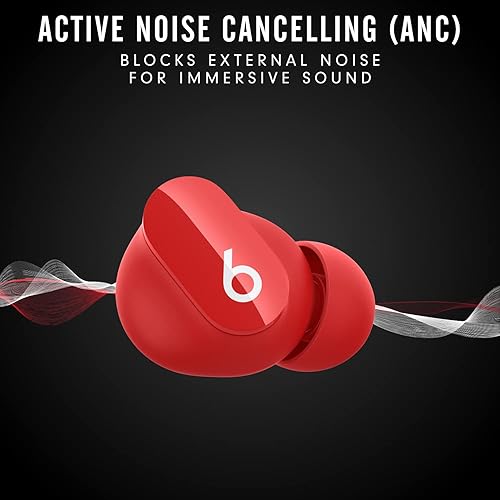 Beats Studio Buds - True Wireless Noise Cancelling Earbuds - Red