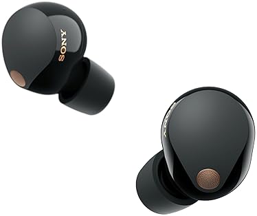 Sony WF-1000XM5 Wireless Noise-Canceling Earbuds with Alexa, Black