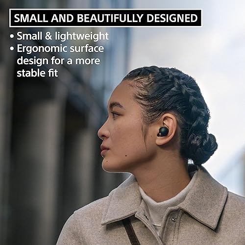 Sony WF-1000XM5 Wireless Noise-Canceling Earbuds with Alexa, Black