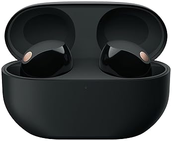 Sony WF-1000XM5 Wireless Noise-Canceling Earbuds with Alexa, Black