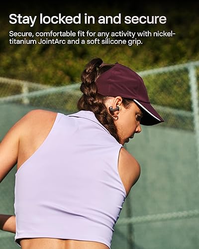 Wireless Bluetooth Earbuds - SHOKZ OpenDots ONE - Dolby Audio - Water Resistant - 40 hr Playtime