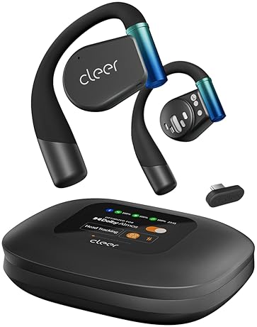 Cleer ARC 3 Gaming Earbuds - Wireless Headphones with Snapdragon & Dolby Sound, Bluetooth 5.4 - Compatible with PS4, PS5, PC, Quest, Switch - Black