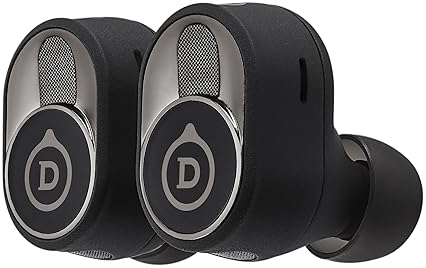 Devialet Gemini II Matte Black True Wireless Earbuds - Premium Sound, Noise Cancellation, Long Battery Life